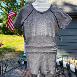 Eddie Bauer Resolution Women's Black Athletic Shirt Top T Size M - NWT